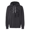Unisex Garment-Dyed Lightweight Fleece Hooded Sweatshirt Thumbnail