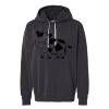 Unisex Garment-Dyed Lightweight Fleece Hooded Sweatshirt Thumbnail