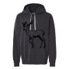 Unisex Garment-Dyed Lightweight Fleece Hooded Sweatshirt Thumbnail