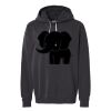 Unisex Garment-Dyed Lightweight Fleece Hooded Sweatshirt Thumbnail