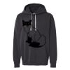 Unisex Garment-Dyed Lightweight Fleece Hooded Sweatshirt Thumbnail