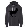 Unisex Garment-Dyed Lightweight Fleece Hooded Sweatshirt Thumbnail