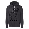 Unisex Garment-Dyed Lightweight Fleece Hooded Sweatshirt Thumbnail