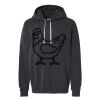 Unisex Garment-Dyed Lightweight Fleece Hooded Sweatshirt Thumbnail