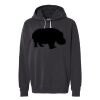 Unisex Garment-Dyed Lightweight Fleece Hooded Sweatshirt Thumbnail