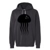 Unisex Garment-Dyed Lightweight Fleece Hooded Sweatshirt Thumbnail