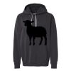 Unisex Garment-Dyed Lightweight Fleece Hooded Sweatshirt Thumbnail