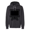 Unisex Garment-Dyed Lightweight Fleece Hooded Sweatshirt Thumbnail