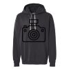 Unisex Garment-Dyed Lightweight Fleece Hooded Sweatshirt Thumbnail