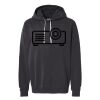 Unisex Garment-Dyed Lightweight Fleece Hooded Sweatshirt Thumbnail