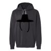 Unisex Garment-Dyed Lightweight Fleece Hooded Sweatshirt Thumbnail