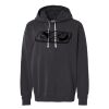 Unisex Garment-Dyed Lightweight Fleece Hooded Sweatshirt Thumbnail