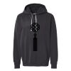 Unisex Garment-Dyed Lightweight Fleece Hooded Sweatshirt Thumbnail