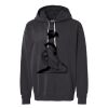 Unisex Garment-Dyed Lightweight Fleece Hooded Sweatshirt Thumbnail