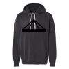 Unisex Garment-Dyed Lightweight Fleece Hooded Sweatshirt Thumbnail