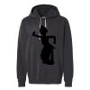 Unisex Garment-Dyed Lightweight Fleece Hooded Sweatshirt Thumbnail