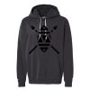 Unisex Garment-Dyed Lightweight Fleece Hooded Sweatshirt Thumbnail