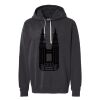 Unisex Garment-Dyed Lightweight Fleece Hooded Sweatshirt Thumbnail