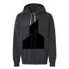 Unisex Garment-Dyed Lightweight Fleece Hooded Sweatshirt Thumbnail