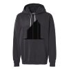 Unisex Garment-Dyed Lightweight Fleece Hooded Sweatshirt Thumbnail