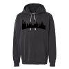 Unisex Garment-Dyed Lightweight Fleece Hooded Sweatshirt Thumbnail