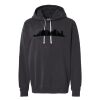 Unisex Garment-Dyed Lightweight Fleece Hooded Sweatshirt Thumbnail