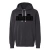 Unisex Garment-Dyed Lightweight Fleece Hooded Sweatshirt Thumbnail