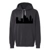 Unisex Garment-Dyed Lightweight Fleece Hooded Sweatshirt Thumbnail