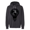 Unisex Garment-Dyed Lightweight Fleece Hooded Sweatshirt Thumbnail