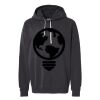 Unisex Garment-Dyed Lightweight Fleece Hooded Sweatshirt Thumbnail