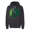 Unisex Garment-Dyed Lightweight Fleece Hooded Sweatshirt Thumbnail