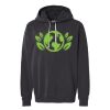 Unisex Garment-Dyed Lightweight Fleece Hooded Sweatshirt Thumbnail