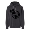 Unisex Garment-Dyed Lightweight Fleece Hooded Sweatshirt Thumbnail