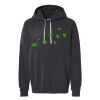 Unisex Garment-Dyed Lightweight Fleece Hooded Sweatshirt Thumbnail