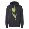Unisex Garment-Dyed Lightweight Fleece Hooded Sweatshirt Thumbnail
