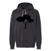 Unisex Garment-Dyed Lightweight Fleece Hooded Sweatshirt Thumbnail