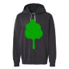 Unisex Garment-Dyed Lightweight Fleece Hooded Sweatshirt Thumbnail