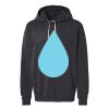 Unisex Garment-Dyed Lightweight Fleece Hooded Sweatshirt Thumbnail