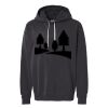 Unisex Garment-Dyed Lightweight Fleece Hooded Sweatshirt Thumbnail