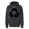 Unisex Garment-Dyed Lightweight Fleece Hooded Sweatshirt Thumbnail