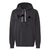 Unisex Garment-Dyed Lightweight Fleece Hooded Sweatshirt Thumbnail
