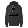 Unisex Garment-Dyed Lightweight Fleece Hooded Sweatshirt Thumbnail