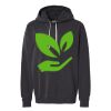 Unisex Garment-Dyed Lightweight Fleece Hooded Sweatshirt Thumbnail