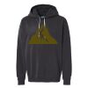 Unisex Garment-Dyed Lightweight Fleece Hooded Sweatshirt Thumbnail