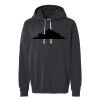 Unisex Garment-Dyed Lightweight Fleece Hooded Sweatshirt Thumbnail