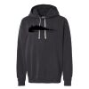Unisex Garment-Dyed Lightweight Fleece Hooded Sweatshirt Thumbnail