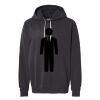 Unisex Garment-Dyed Lightweight Fleece Hooded Sweatshirt Thumbnail