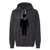 Unisex Garment-Dyed Lightweight Fleece Hooded Sweatshirt Thumbnail