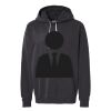 Unisex Garment-Dyed Lightweight Fleece Hooded Sweatshirt Thumbnail
