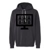 Unisex Garment-Dyed Lightweight Fleece Hooded Sweatshirt Thumbnail